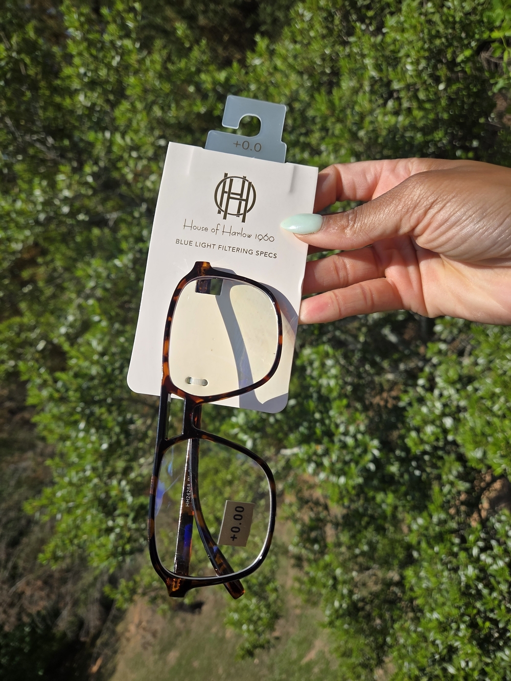 House of Harlow 1960 Tortoiseshell Filter Light Specs - Picture 3 of 3